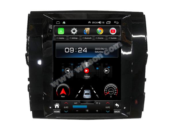 9.7'' Tesla Vertical Screen For Toyota Mark X 2 Reiz 2010-2016  Car Multimedia Player