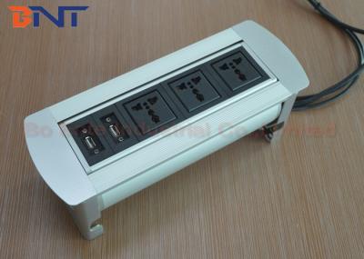 A mesa montou tomadas de soquete de gerencio manuais do poder com 3 * poder + 2 * dados de USB