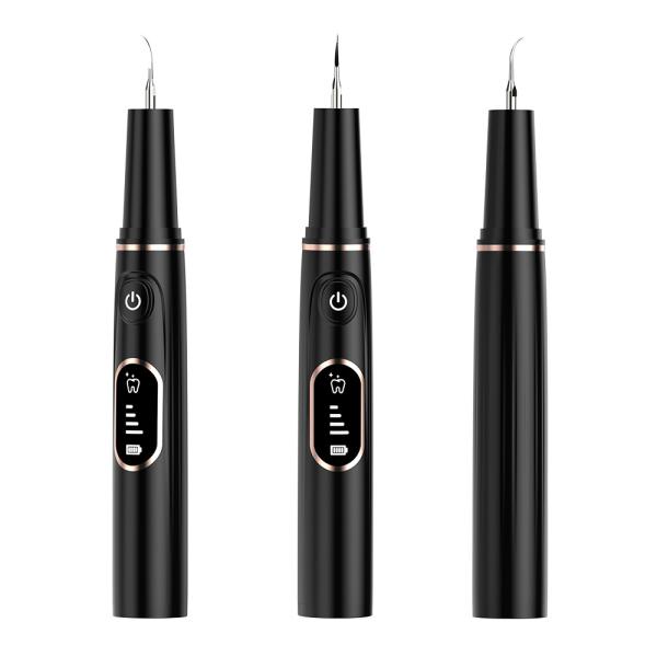 Lâmpada LED USB Profissional Construída em Limpador de Dentes Ultrasônico Limpador Dental Elétrico Portátil Limpador Elétrico Limpador de Dentes