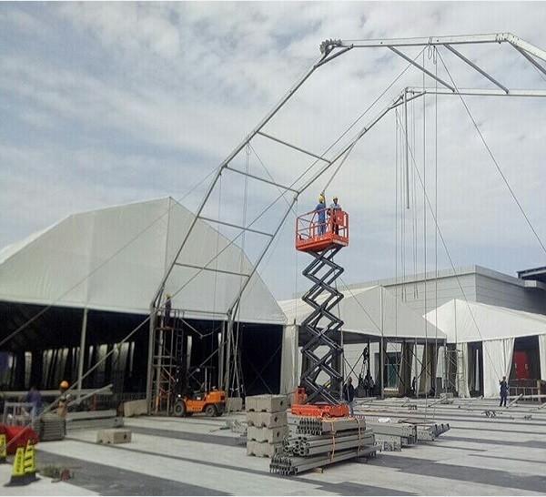 Easy Up Outdoor Marquee Tent / Alum - PVC Fabric Fashion Show Tent