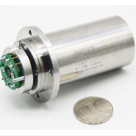 Aluminum Alloy Fiber Optic Slip Ring 400V 1A 0-10000rpm
