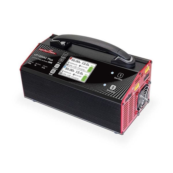 1200W Dual Channel Balance Charger 6-12S for Lithium Polymer Batteries and RC Airplanes