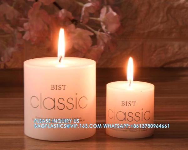 Wholesale Home Hotels Are Romantic And Tasteless Smokeless Lighting Emergency Column Wax Wedding Candlelight Dinner