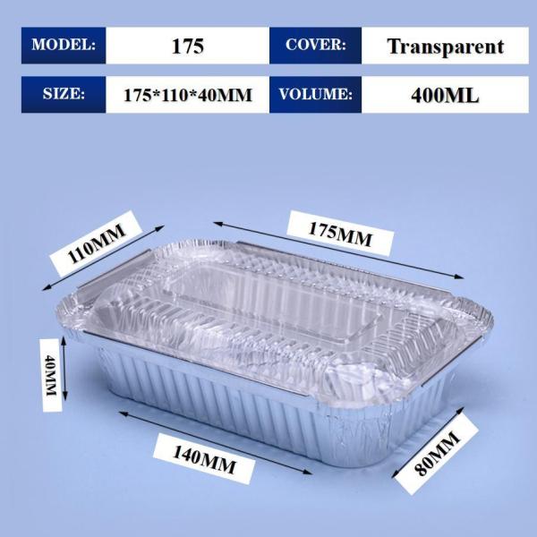 Customized Food-Grade Aluminum Foil Lunch Box with 24-Hour Production, Low Temperature Resistant and Uniform Thickness for Global Catering