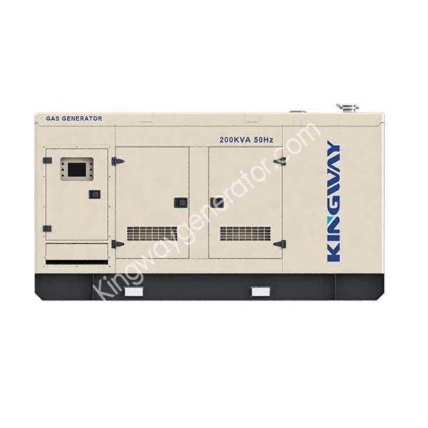 Conjunto de generador de gas natural silencioso de 80KVA de Kingway