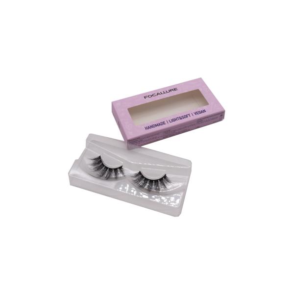 Бумага картона ресниц напечатала косметические коробки 300Gsm с окном