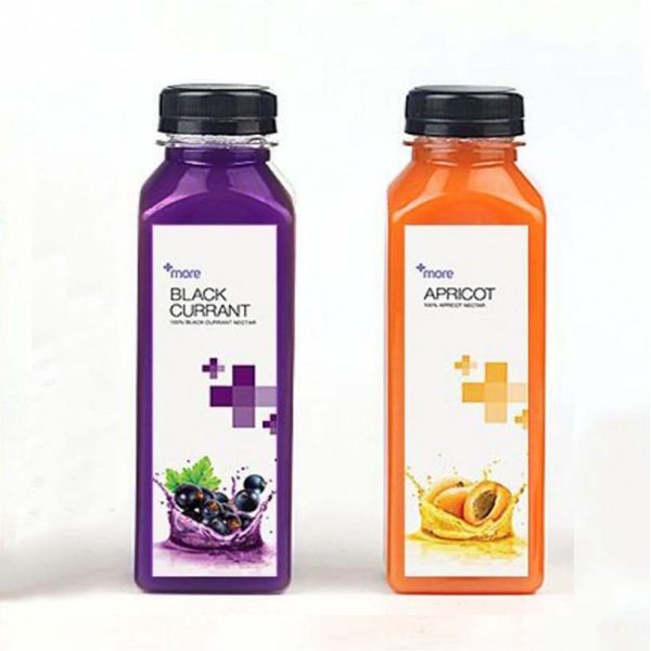 PETG Juice Plastic Beverage Bottles 12 Oz 60cm