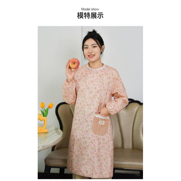 Chefs Uniform Custom Print Logo Women Adjustable Cotton Polyester Bib Kitchen Apron