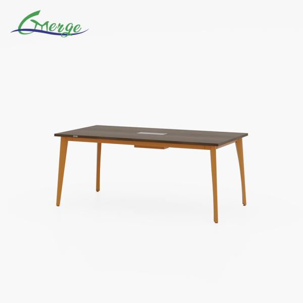 Modern Office Conference Table Rectangular Shape and Durable Material for Successful Meetings