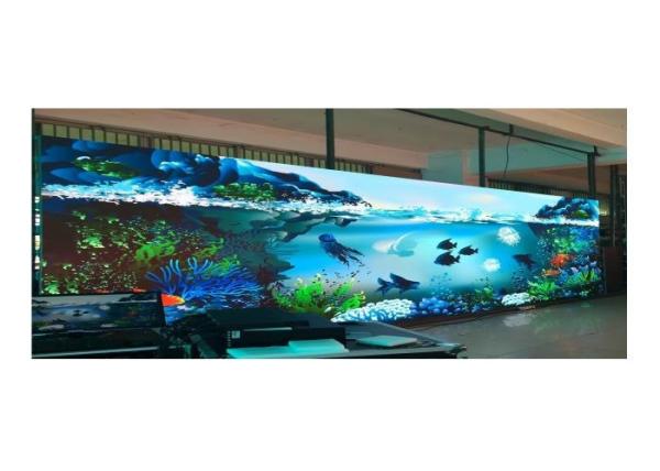 Aluminum Profile LED Panel Board , Indoor LED Video Wall Seamless Match