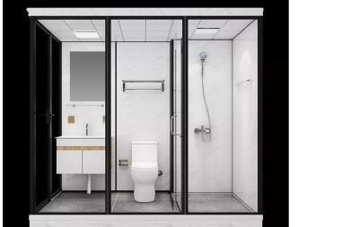 Marble Bathroom Shower Cabins Film Unit Shower Room With Toilet