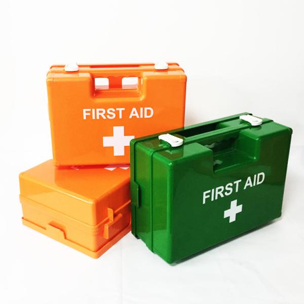 ABS First Aid Kit Workplace Wall-Mounted Portable Plastic First Aid Box Survival Kit With Medical Supplies