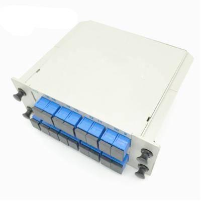 Tipo cabo passivo de Lgx do divisor da fibra ótica de 1x16 Sc/Upc