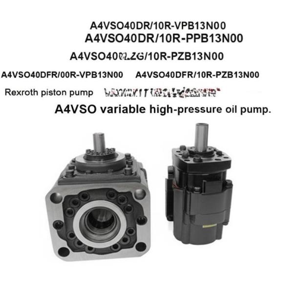 Rexroth Hydraulic Piston Pump A4VSO Variable High-Pressure Oil Pump with Cast Iron Construction and Variable Displacement