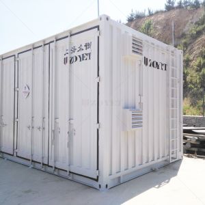 Outdoor Gas Cylinder Storage Container with Intelligent Monitoring System and Customized Design for Gas Leak Detection