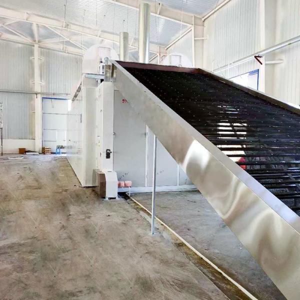 3000kg 4Layer Stainless Steel Belt Dryer For Bergamot Food