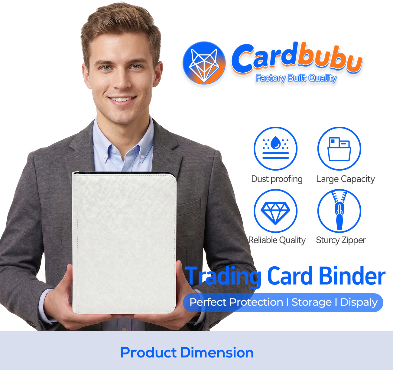 Custom 360 Card Binder Manufacturer OEM Bulk Trading Card Storage Solutions