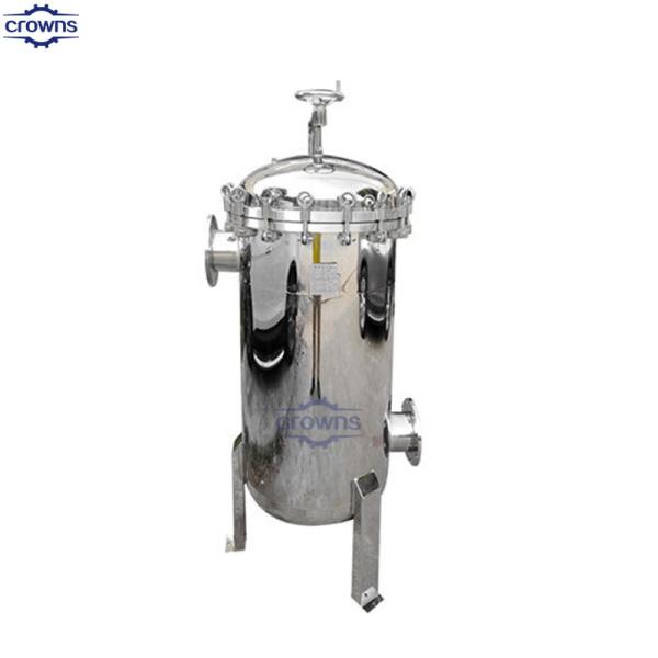 high-quality surface finish stainless steel SS 304 316L lenticular cartridge filter housing easily cleaned in place