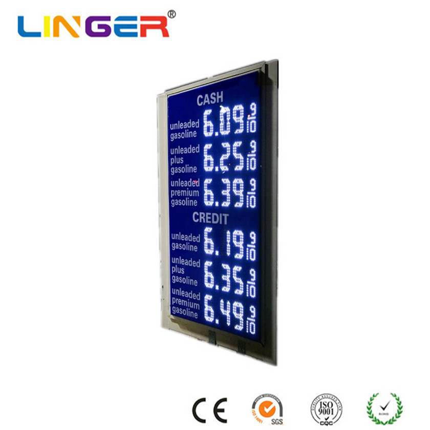 Dustproof Gas Price LED Sign IP65 Waterproof LED Sign For Gas Station