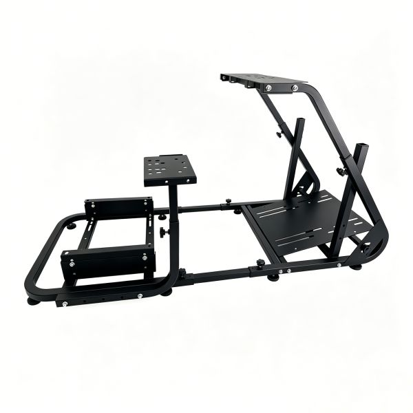 Custom Heavy Duty Aluminium Sim Racing Cockpit Rig Adjustable For Logitech Thrustmaster