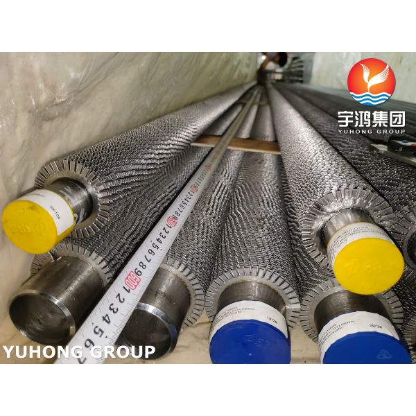 ASME SA213 T22 Serrated Fin Tube For Waste Heat Recovery Boilers and Heating Furnaces