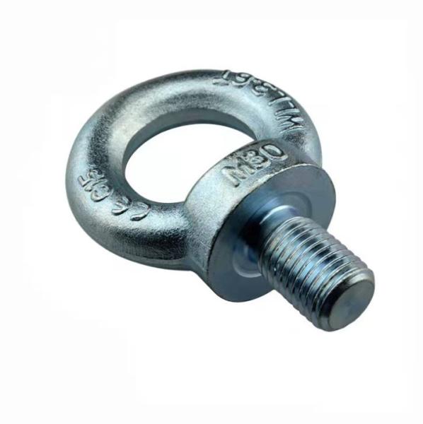 Din580 Galvanized Eye Bolt Round Carbon Steel Lifting Zinc