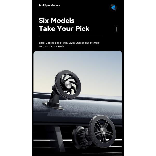 Essager ES-ZJ24 serie de teléfono de automóvil magnético soporte de montaje