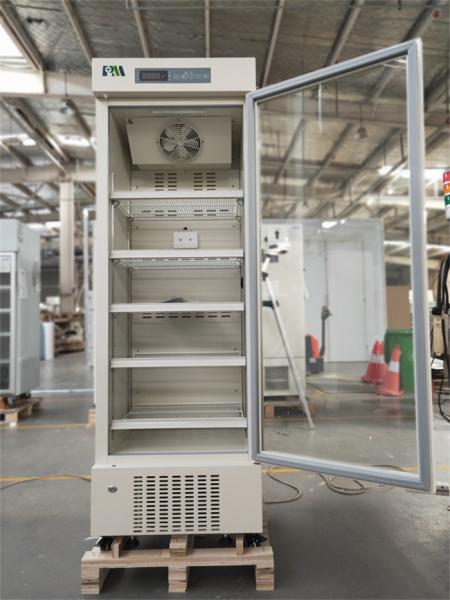 316L 2-8 Degree Upright High Quality Medical Grade Refrigerator Pharmaceutical Fridge Cabinet
