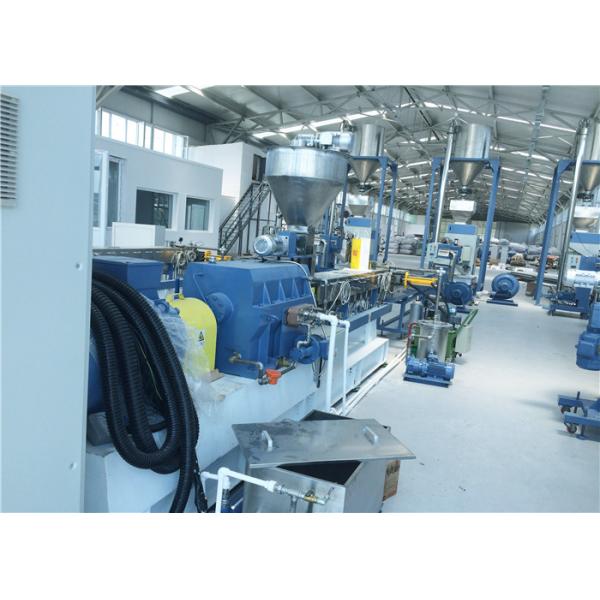 Durable Double Screw Extruder For LLDPE And Color Masterbatch 400kg/hr