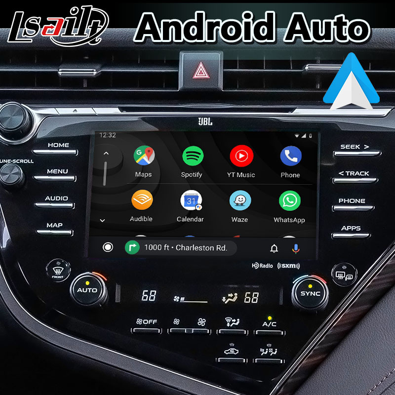 Коробка автоматическое беспроводное Carplay навигации автомобиля интерфейса андроида Lsailt для Toyota Camry