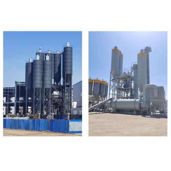 Simple Dry Mortar Mixing Plant Low Noise Cement Production Line