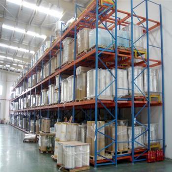 Adjustable Heavy Duty Push Back Pallet Racking System FEM standard