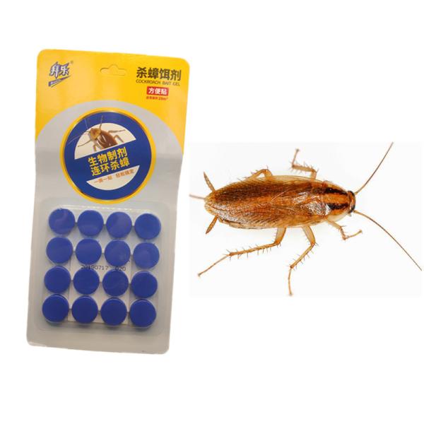 Professional PfDNV 6000PIB/g Cockroach Bait Gel with Domino Effect - Safe for Humans and Animals