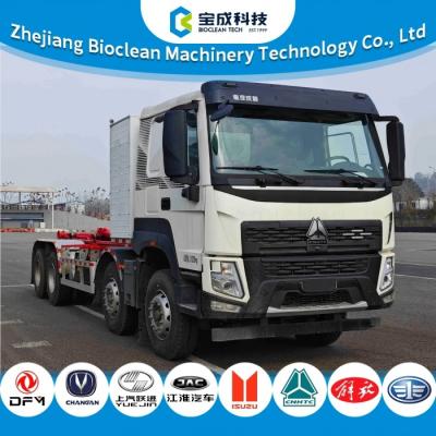 31ton Pure Electric Rubbish Dump Truck 489hp Heavy Load Capacity