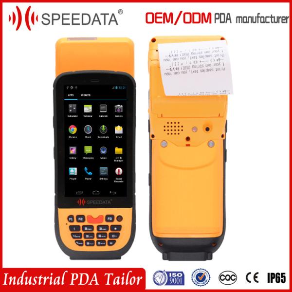 Portable Wireless All in one Printer Terminal PDA  with Bluetooth Wifi 4G Sim Card Modules