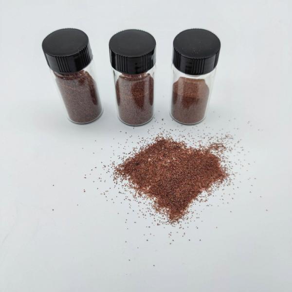 Huitai 60# Garnet Sandblasting Media 4g/Cm3 High Hardness Brownish Red Garnet Sandblasting