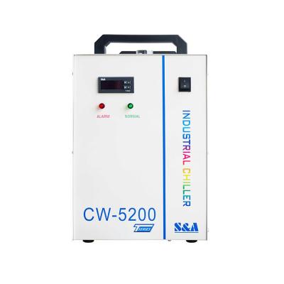 220V empresa de publicidade industrial refrigerado a ar chiller de água CW-5200 com desempenho