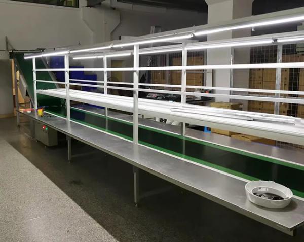 High Capacity Belt Assembly Line For Pharmaceutical Tablet Packaging