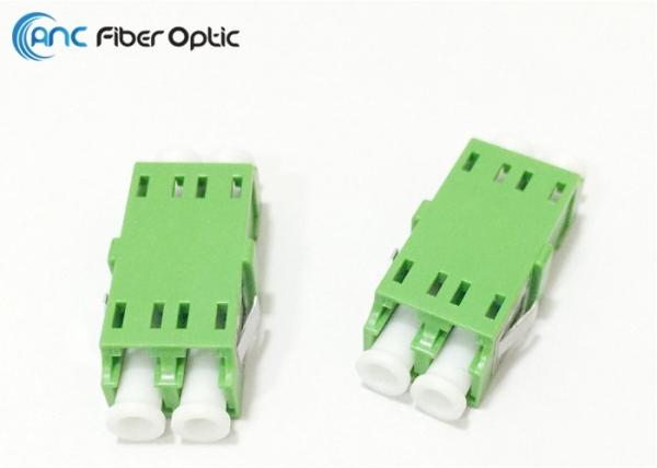 Duplex LC Fiber Optic Cable Adapter Blue Beige Green Aqua Violet Color