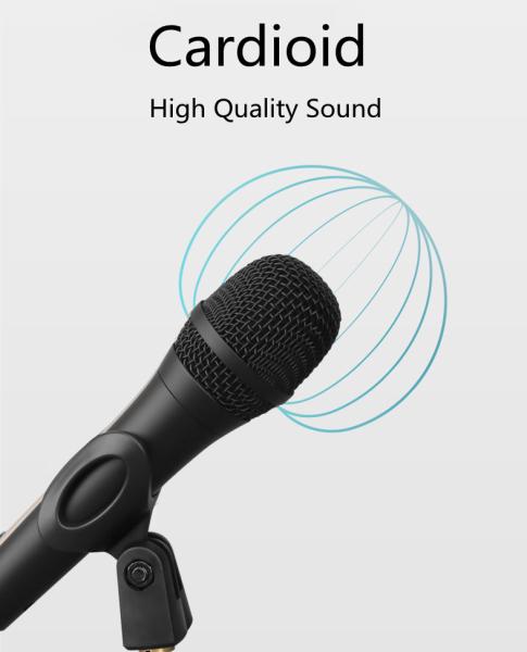 Clear Voice Wired Studio Condenser Microphone 12mv/PA GESTTON