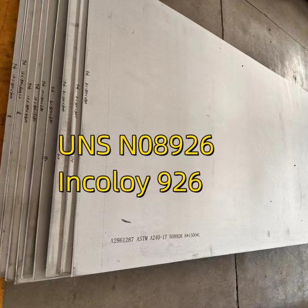 Incoloy926  UNS N08926 DIN1.4462  Nickel Alloy Steel Plate UNS N08367 Incoloy Alloy Sheet
