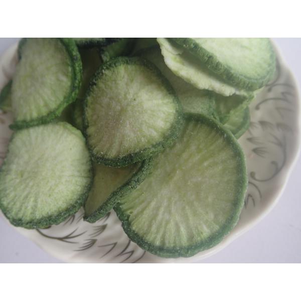 Casse-croûte de Fried Vegetable Dried Green Radish de vide coupés en tranches par qualité de la meilleure qualité