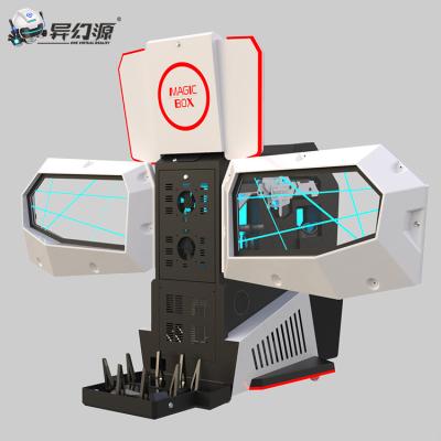 Simulador para múltiplos jogadores do tiro do passeio VR 360 graus para o jogo da batalha