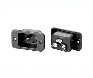 White Or Black PC Wall Argentina Electrical Sockets 3 Poles Female Round Single Power Outlet 10A 250V Grounded 2500W