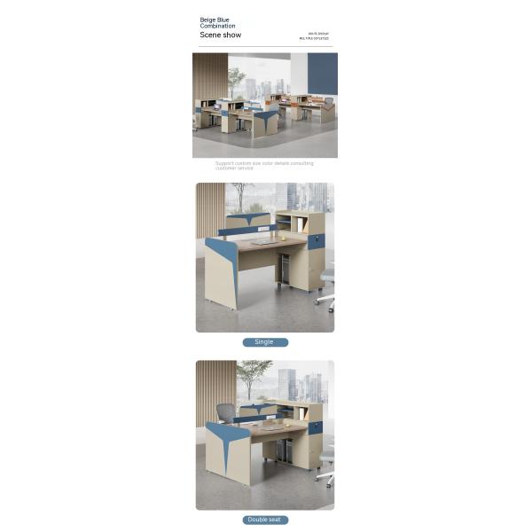 Общая Коммерческая мебель Единый торговый центр Современный модульный рабочий стол для персонала