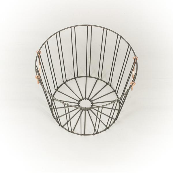 Wardrobe Organiser Drawer Organiser Household Metal Basket With Handle For Sundries