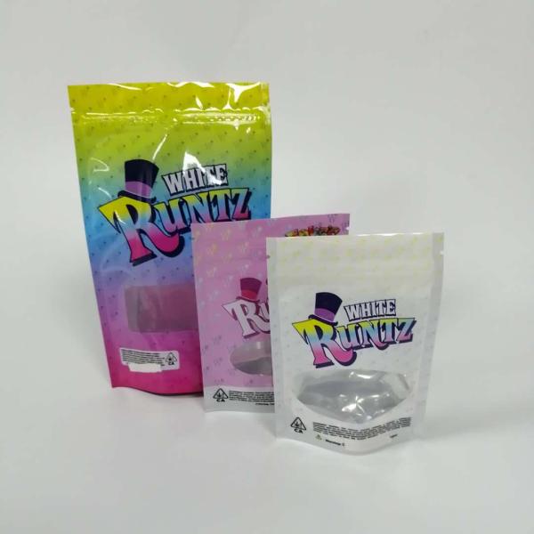 Стойте вверх Зиплок камедеобразная упаковка засорителей Рунтц Грунтц печенья сумок уплотнения сжатия медведя