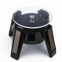 ABS Advertising Solar Display Stand Tray 90mm With 360° Rotation