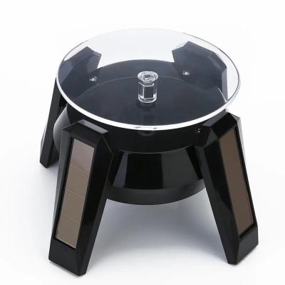 ABS Advertising Solar Display Stand Tray 90mm With 360° Rotation