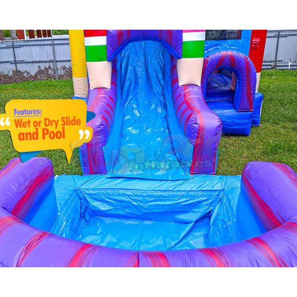 Дети садовничают размер раздувного дома прыжка комбинированный подгонянный